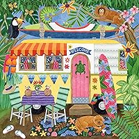 Happy Camper - Costa Rica - 300 Piece Jigsaw Puzzle