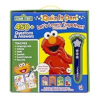 Sesame Street - Elmo, Zoe and more! Quiz It Pen Let's Learn Together! - PI Kids