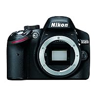Nikon D3200 24.2 MP Digital SLR Camera (Body Only) - International Version (No Warranty) (Black, Open Box)