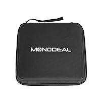 Portable CD Player Bag/Case, MONODEAL CD Player Case for MONODEAL Portable CD Players, Also Compatible with Qoosea, TrophyRak Store,DESOBRY, ChenFec Store, CCHKFEI CD Players