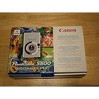 Canon PowerShot S500 5MP Digital Elph with 3x Optical Zoom