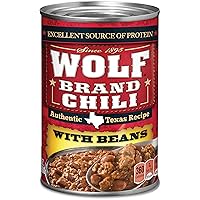 WOLF BRAND Chili With Beans, 24 oz.