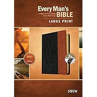 Every Man's Bible NIV, Large Print, TuTone (LeatherLike, Black/Tan, Indexed) Every Man's Bible NIV, Large Print, TuTone (LeatherLike, Black/Tan, Indexed) Imitation Leather