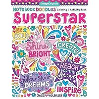 Notebook Doodles Superstar: Coloring & Activity Book (Design Originals) 32 Inspiring Designs; Beginner-Friendly Relaxing & Empowering Art Activities for Tweens, on Extra-Thick Perforated Pages Notebook Doodles Superstar: Coloring & Activity Book (Design Originals) 32 Inspiring Designs; Beginner-Friendly Relaxing & Empowering Art Activities for Tweens, on Extra-Thick Perforated Pages Paperback