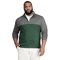IZOD Men's Quarter Zip Sweater Fleece Pullover