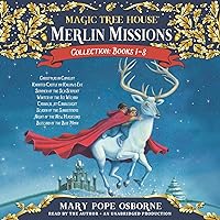 Merlin Missions Collection: Books 1-8: Christmas in Camelot; Haunted Castle on Hallows Eve; Summer of the Sea Serpent; Winter of the Ice Wizard; ... more (Magic Tree House (R) Merlin Mission) Merlin Missions Collection: Books 1-8: Christmas in Camelot; Haunted Castle on Hallows Eve; Summer of the Sea Serpent; Winter of the Ice Wizard; ... more (Magic Tree House (R) Merlin Mission) Audible Audiobook Paperback Audio CD