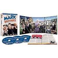 The Marx Brothers Silver Screen Collection (The Cocoanuts / Animal Crackers / Monkey Business / Horse Feathers / Duck Soup) [Blu-ray]