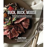 Buck, Buck, Moose: Recipes and Techniques for Cooking Deer, Elk, Moose, Antelope and Other Antlered Things Buck, Buck, Moose: Recipes and Techniques for Cooking Deer, Elk, Moose, Antelope and Other Antlered Things Hardcover