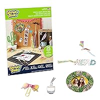 Shrinky Dinks Creative Pack, 25 Sheets Frosted White, Kids Art and Craft Activity Set, Kids Toys for Ages 6 Up by Just Play, Large