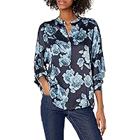 Vince Women's Tapestry Floral Popover Blouse
