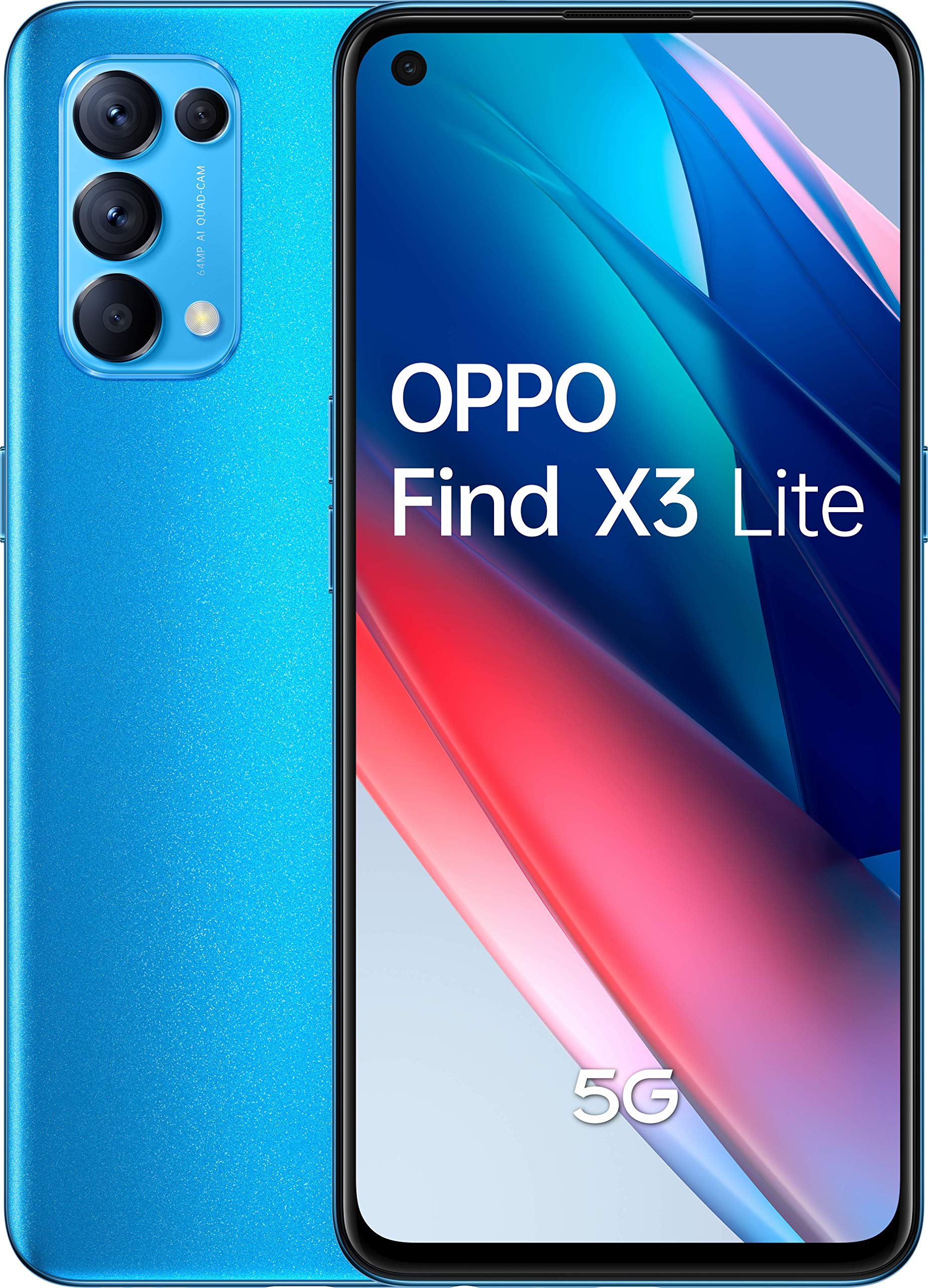 Mua Oppo Find X3 Lite CPH2145 128GB 8GB RAM Factory Unlocked (GSM Only | No  CDMA - not Compatible with Verizon/Sprint) Global - Blue trên Amazon Mỹ  chính hãng 2023 | Giaonhan247