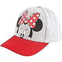 Disney Baseball Cap, Minnie Mouse Adjustable Toddler 2-4 Or Girl Hats for Kids Ages 4-7