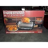 Faberware MillennumOPEN HEARTH SMOKELESS INDOOR GRILL/ROTISSERIE