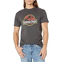 Jurassic Park Men's Classic Movie Logo T-Shirt