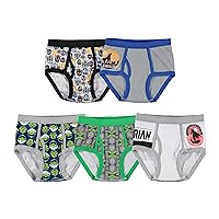 STAR WARS Boys' Baby Yoda Mandalorian Underwear Multipacks Available in Sizes 2/3t, 4t, 4, 6, 8, 10 and 12