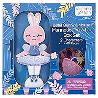 Magnetic Dress Up Doll Bunny and Mouse