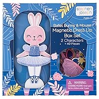 Stephen Joseph, Magnetic Dress Up Doll Bunny and Mouse