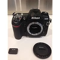 Nikon D200 DSLR Camera with 18-200mm f/3.5-5.6G ED-IF AF-S Nikkor Zoom Lens (OLD MODEL)