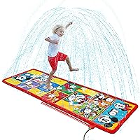 GoFloats Disney Pixar Splash Pad Mats and Water Sprinklers for Kids - Frozen, Cars, Mickey, Nemo and Toy Story