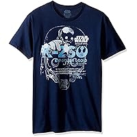STAR WARS Men's Rogue One K2so Lines Graphic T-Shirt