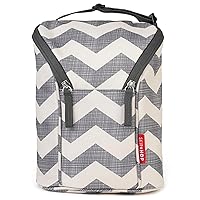 Skip Hop Baby Breastmilk Cooler Insulated Bottle Bag, Grab & Go, Chevron