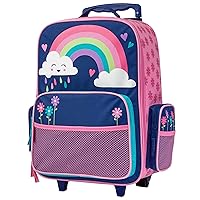 Stephen Joseph Girls Classic Rolling Luggage