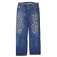 Ralph Lauren Polo Rugby Mens Denim Selvedge Jeans Straight Fit Buckleback USA 30/30 $395