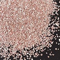 Crushed Glass Irregular Metallic Chips 100g Sprinkles Chunky Glitter for Nail Arts Craft Resin DIY Mobile Phone Case Vase Fillers Jewelry Making Home Decoration (Pink, 2-4mm)