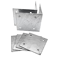 Extreme Max 3005.5516 Dock Inside Corner Bracket Kit - Includes Two Inside Corners and Four Backer Plates