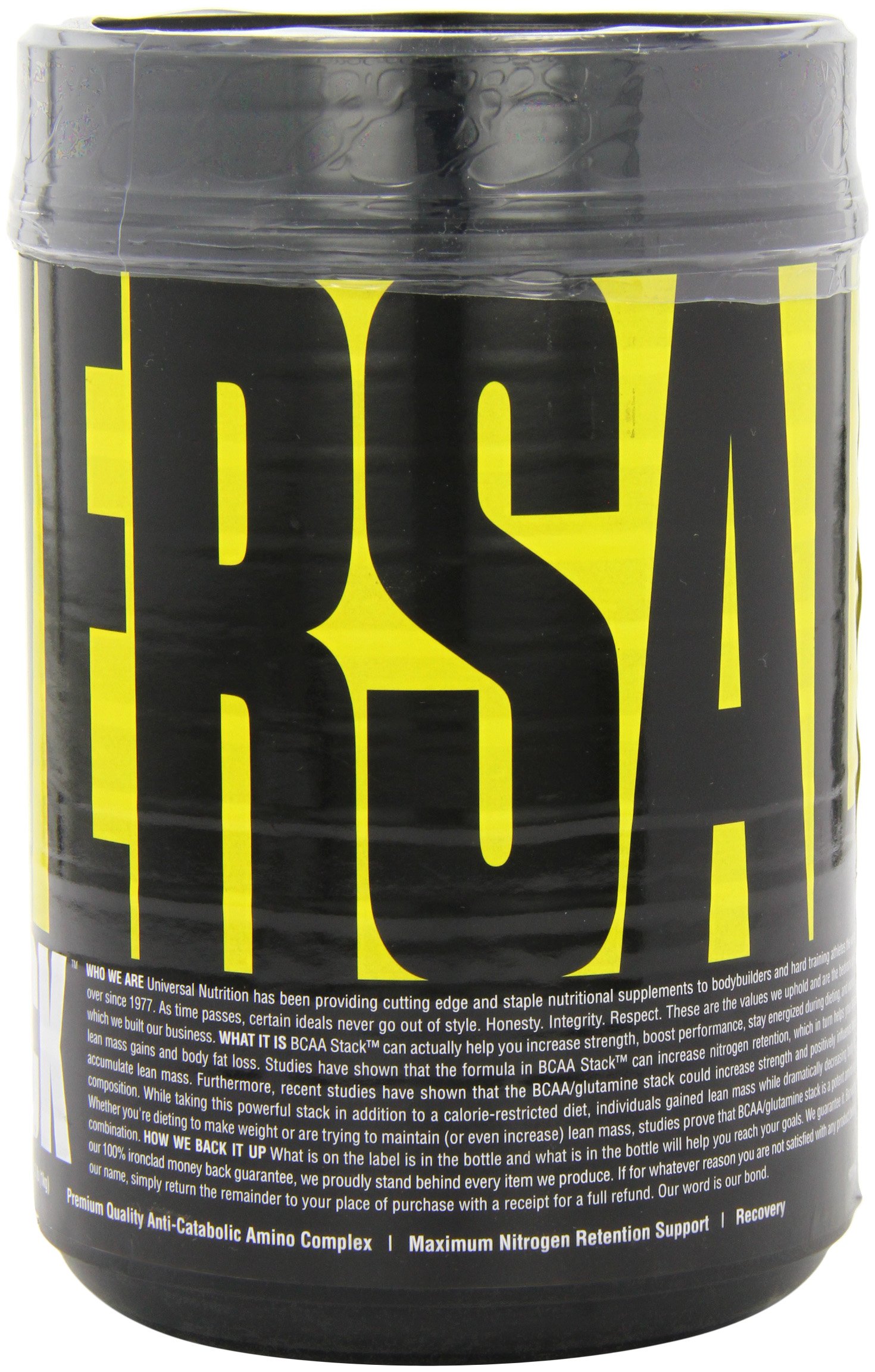 Universal Nutrition BCAA Stack - Branched Chain Amino Acids with Glutamine, Grape Splash