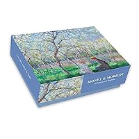 Monet & Morisot Boxed Notecards - 20 Notecards, 5 Each of 4 Designs