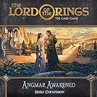 The Lord of the Rings The Card Game Angmar Awakened HERO EXPANSION - Cooperative Adventure Game, Strategy Game, Ages 14+, 1-4 Players, 30-120 Min Playtime, Made by Fantasy Flight Games