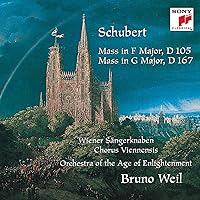 Schubert: Mass in F Major, D105 & Mass in G Major, D167 Schubert: Mass in F Major, D105 & Mass in G Major, D167 Audio CD MP3 Music