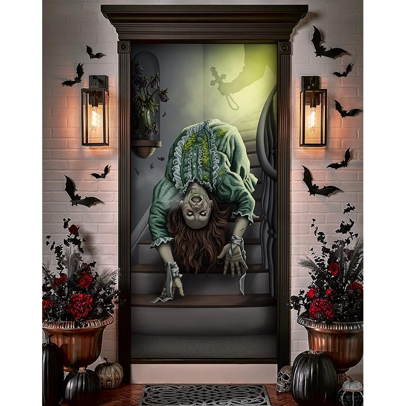 Mua Spirit Halloween The Exorcist Regan Door Cover |Officially ...