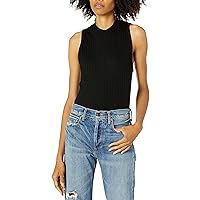 Vince Women's Ribbed High Neck Tank