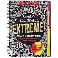 Scratch Art: Around The World-Adult Scratch Art Activity Book: Includes  Scratch Pen and Fold-Out Scratch Art Map!