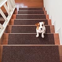 VEVOR Stair Treads, Stairs Carpet Non Slip 8
