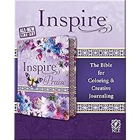 Tyndale NLT Inspire PRAISE Bible (LeatherLike, Purple Garden): Coloring Bible–Over 500 Illustrations to Color and Creative Journaling Bible Space, Religious Gifts That Inspire Connection with God Tyndale NLT Inspire PRAISE Bible (LeatherLike, Purple Garden): Coloring Bible–Over 500 Illustrations to Color and Creative Journaling Bible Space, Religious Gifts That Inspire Connection with God Imitation Leather