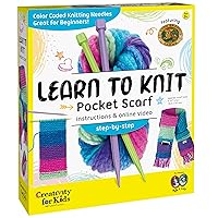 Coopay Loom Knitting Kit for Beginners Adult, Scarf Knitting Loom Set with  Yarn & Instructions, DIY Long Knit Loom Quick Loom Knit Kit Easy to Use