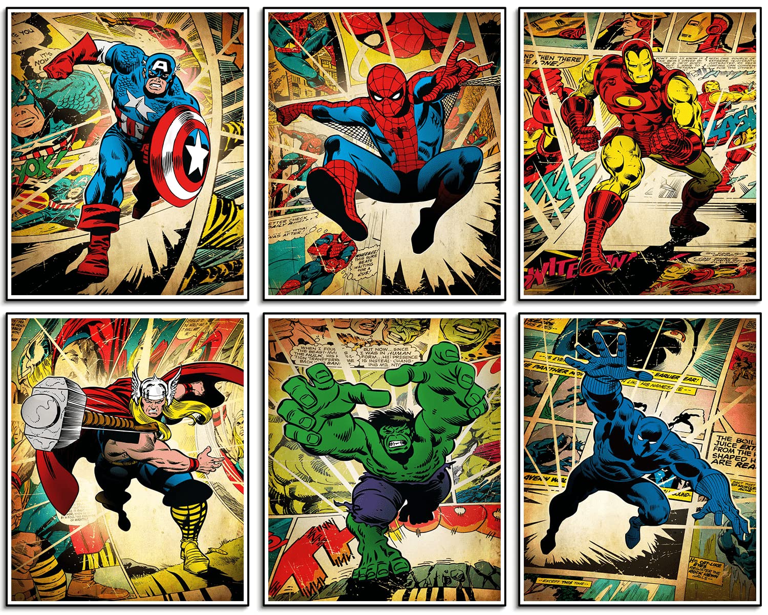 Mua Marvel Posters Avengers Superheros Watercolor Poster Avengers ...