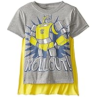 Transformers Little Boys' Bumblebee Roll Out Cape Tee