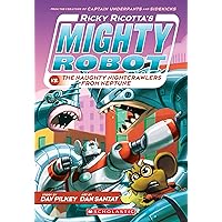 Ricky Ricotta's Mighty Robot vs. the Naughty Nightcrawlers from Neptune (Ricky Ricotta's Mighty Robot #8) Ricky Ricotta's Mighty Robot vs. the Naughty Nightcrawlers from Neptune (Ricky Ricotta's Mighty Robot #8) Paperback Kindle Audible Audiobook Library Binding