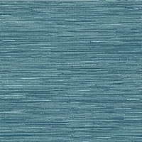 NuWallpaper NU2874 Navy Grassweave Peel & Stick Wallpaper, Blue