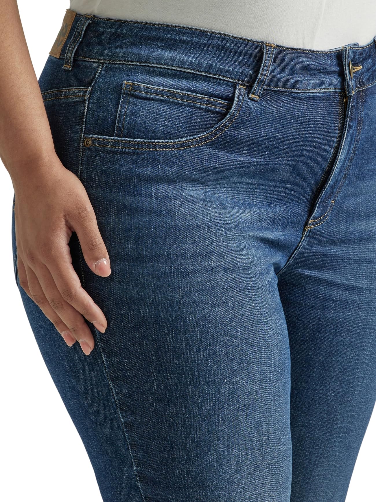 Lee Women's Plus Size Legendary Mid Rise Flare Jean