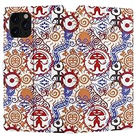 Wallet Case Replacement for Apple iPhone 12 Mini 11 Pro Max Xr Xs 10 X 8 Plus 7 6s SE Traditional Cute Mexican Mayan Flip Ancient Cover Card Holder Snap PU Leather Folio Magnetic Aztec