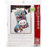 Dimensions 71-09159 Needlepoint KIT Snowman, 16