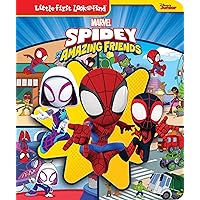 Marvel Spider-man - Spidey and His Amazing Friends - First Look and Find Activity Book - PI Kids Marvel Spider-man - Spidey and His Amazing Friends - First Look and Find Activity Book - PI Kids Board book Hardcover