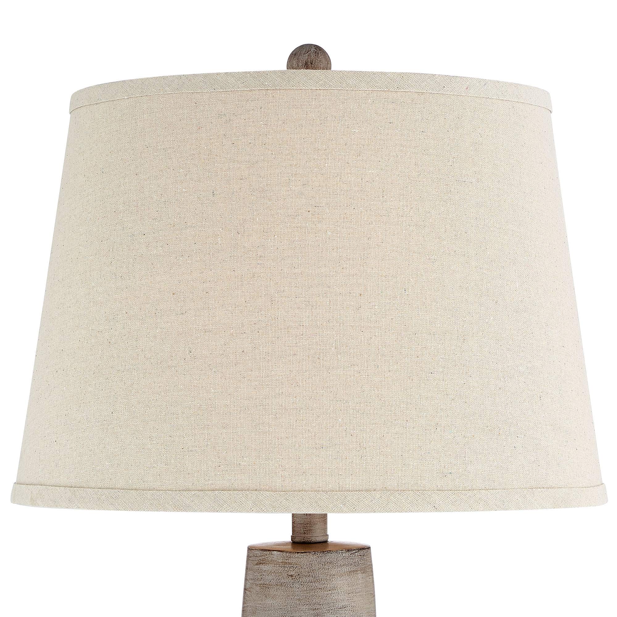 Regency Hill Glenn Rustic Country Cottage Style Table Lamps 27