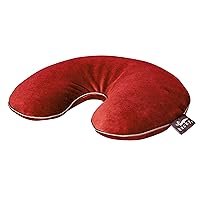 Utopia U-Shaped Neck Pillow, Cherry Red, One Size