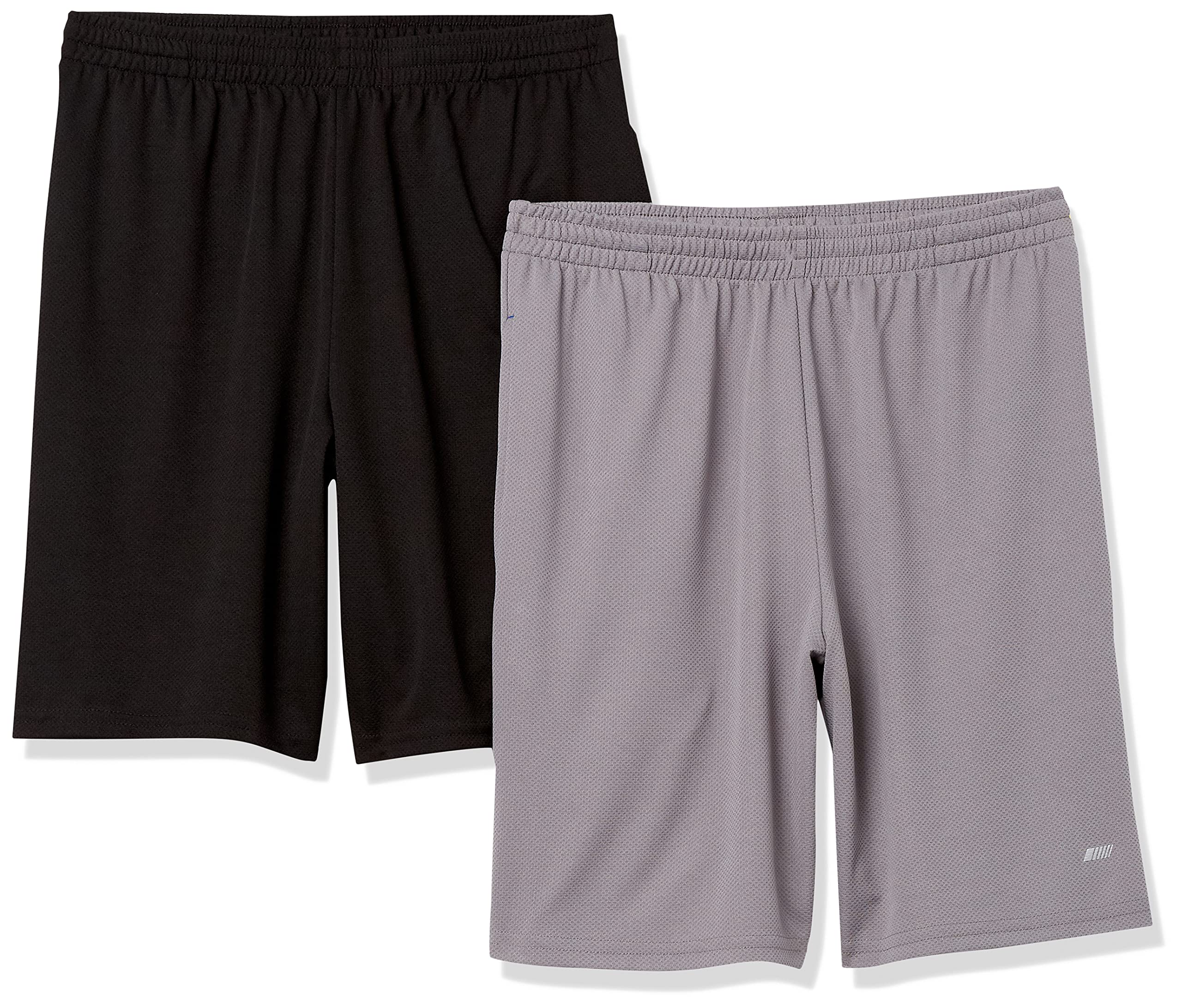 Amazon Essentials Men's Performance Tech Loose-Fit Shorts (Available in Big & Tall), Multipacks